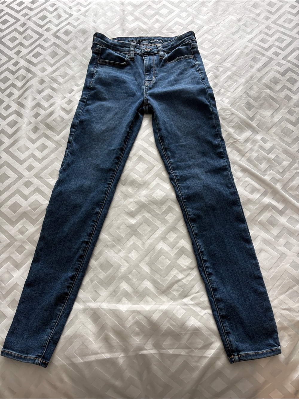 American Eagle Outfitters Dark Indigo Skinny Jeans